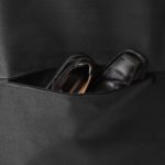 wallybags garment bag bottom pocket